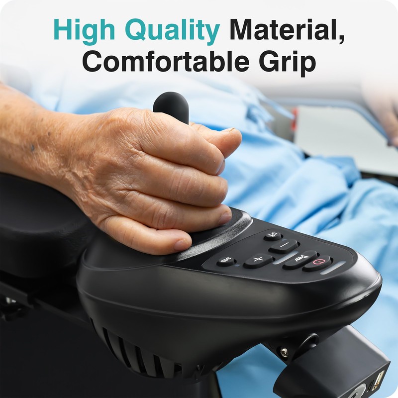 2 Pack Wheelchair Joystick Controller, Wheelchair Joystick Button Cap for