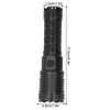 XHP70 Strong Brightness Flashlight with Output USB Charging Tactics Zoom