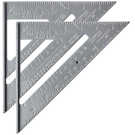 Mr. Pen 미스터 펜 메탈 7인치 래프터 스퀘어, 카펜터 2팩 Mr. Pen Metal 7 Inch Rafter Square, Carpenter 2 Pack