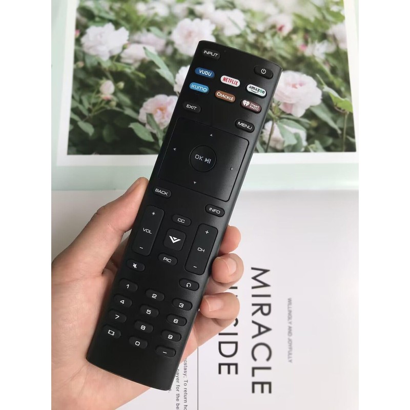Universal Remote Control Replacement for Vizio Smart TV E60-E3 D24f-F1