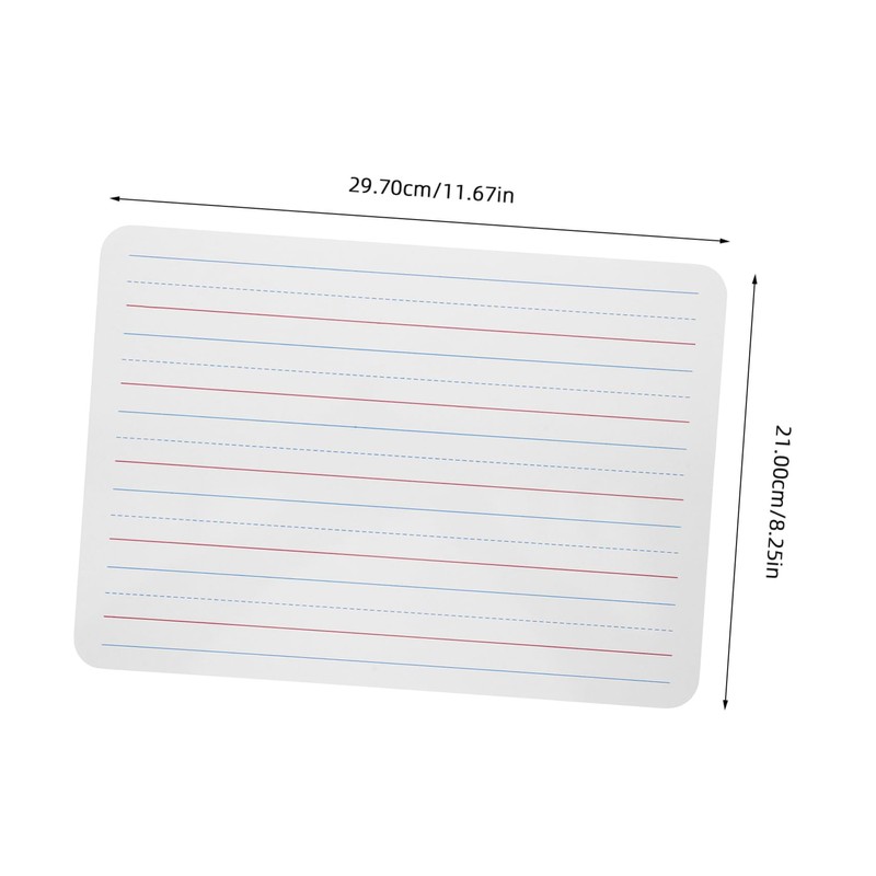 NUOBESTY 4 Rows 3 Square Dry Erase Board Dry Erase