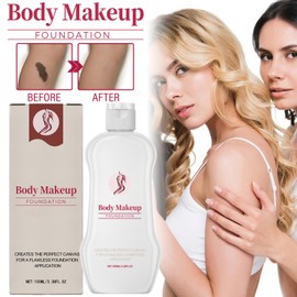 Body Makeup Foundation – All-Over Complexion Perfector für strahlend weiße Haut | Natural Leg And Body Scar Cover Makeup | Lang anhaltende Abdeckung von Narben, Tattoos & Hautunreinheiten