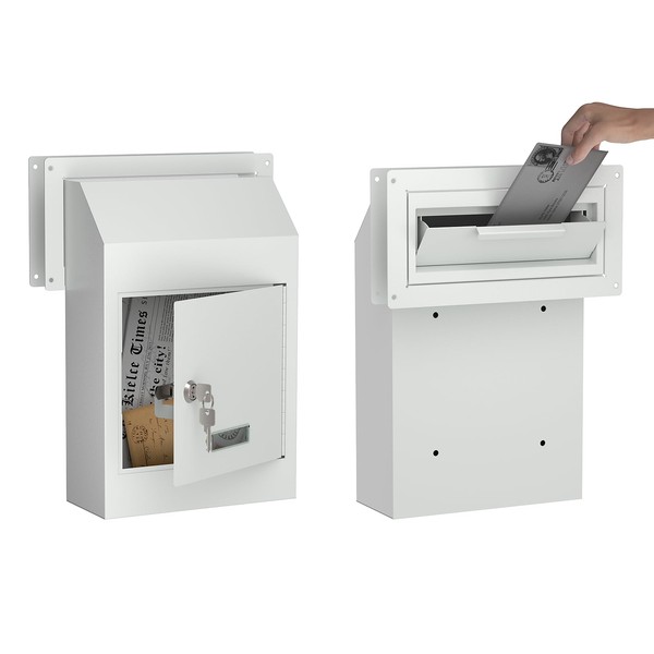 Door Drop Box for Mail, Rent, Deposit, and Night Key