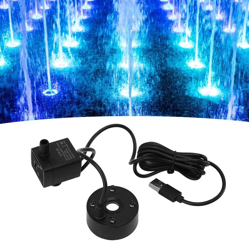 Mist Maker USB Fog Maker with Pump LED Colorful Lighting