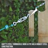 Hardware Solutions - Turnbuckle Wire Tensioner - Hook & Eye