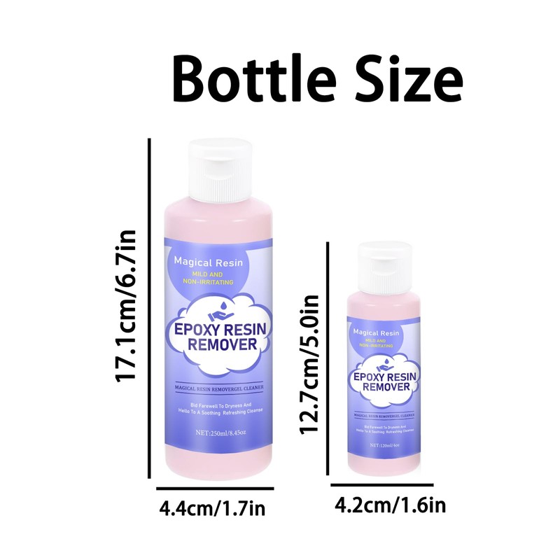 Hands Resin Remover Gel - All Natural Epoxy Resin Cleaner