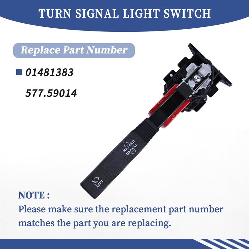 Getfarway Turn Signal Light Switch Headlamp Switch 01481383 577.59014 Compatible