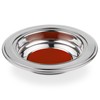Steadfast Selections - (Offering Plate Red Premium Stainless Steel Offering