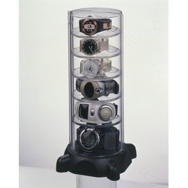 Cinco Hanger Tower Clock Collection Case Collector Tower G Black