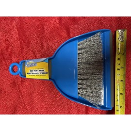 scrub buddies Cleaning Dust Pan & Brush by Scrub Buddies Whisk Broom Portable Set Sweep New