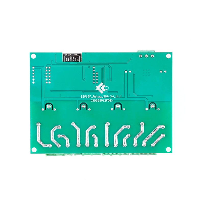 JESSINIE ESP8266 5V 30A Relay Module, 4 Channel ESP-12F Development