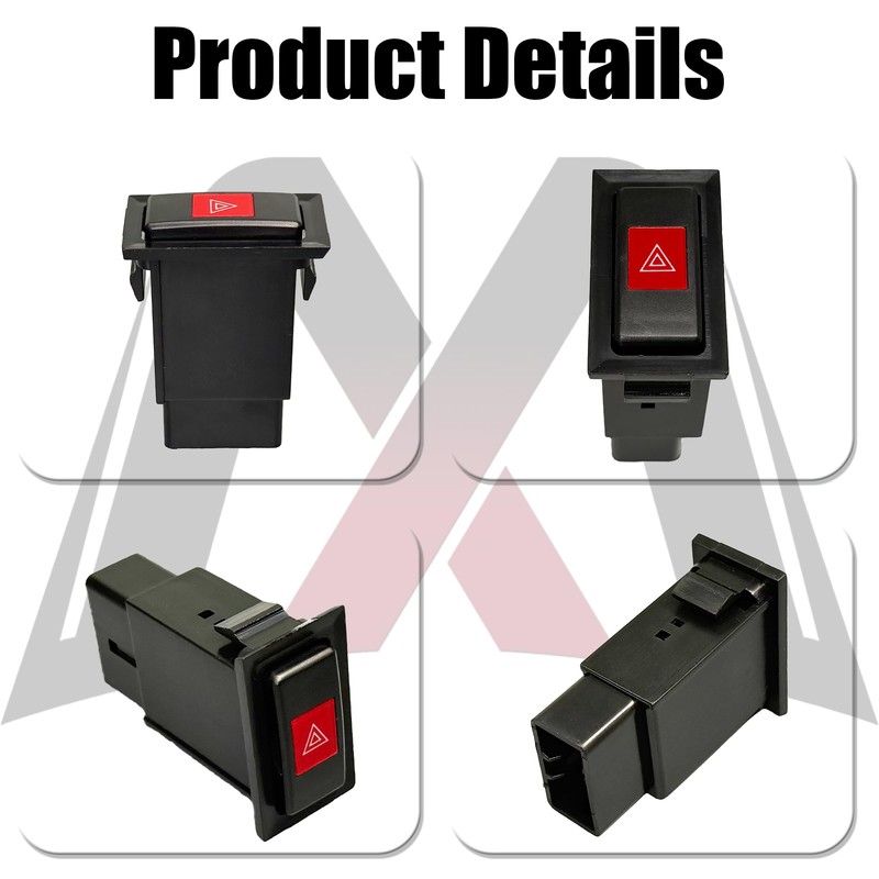 MecXora Hazard Emergency Switch Button - Compatible with Toyota 4Runner