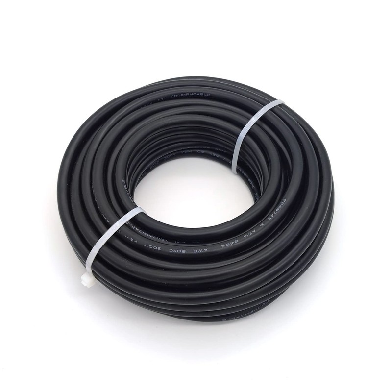 24AWG UL2464 Power Cable Flexible Stranded Electrical Wire LED Red