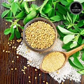 Naturevibe Botanicals Fenugreek Seed Powder, 5lbs | Methi Seeds Ground | Trigonella Foenum Graecum - 100% Pure & Natural