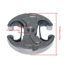 Atunee .325" 450 Clutch Drum Sprocket for Husqvarna 340 345 346 350 353 Chainsaw with Needle Bearing Removal Tool Replace 502 54 16-02