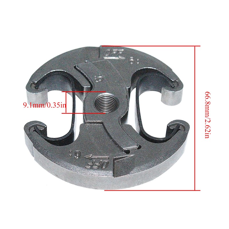 Atunee .325" 450 Clutch Drum Sprocket for Husqvarna 340 345