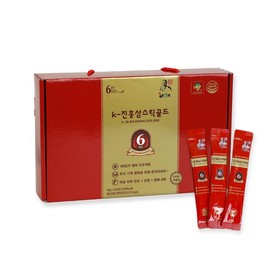 Insanjukyeom K-진홍삼스틱골드 (10gx100포) K-Red Ginseng Stick Gold (10gx100 packs)