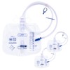 DOKIBI Catheter Bags, 2000ml Urine Bags for Men, Urinary Drainage