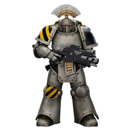 JOYTOY Warhammer 40,000 The Horus Heresy 1/18 Action Figure-Iron Warriors MKlll Tactical Sergeant Collection Model Birthday Gift