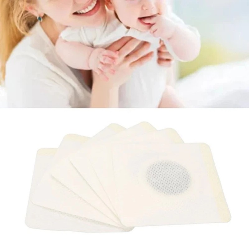 tigerty 10PCS Cough Relief Patch Natural Herbal Suppressant Plaster for