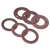 ZTUOAUMA Engine Injector Seal Kit for Kubota 3-Cylinder 6-Valve 70MM