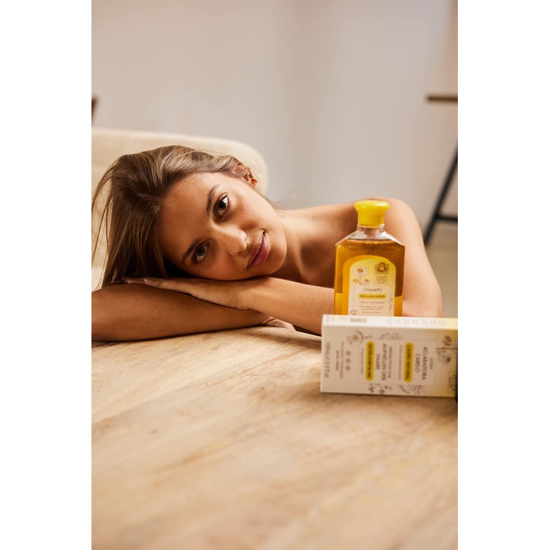 Intea Chamomile Shampoo - Premium Blonde Brightening Shampoo - Non-Ammonia,