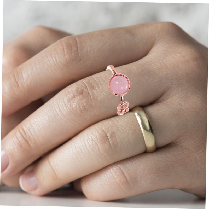 BESPORTBLE 3sets Moonstone Rings for Women Unique Engagement Jewelry Stylish