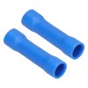 1000 Pcs Blue Butt Connectors Fully Insulated Crimp Terminal Connectors
