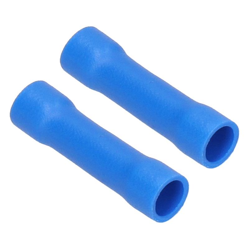 1000 Pcs Blue Butt Connectors Fully Insulated Crimp Terminal Connectors