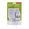 Korjo USB Power Hub, Interchangeable for EU, UK, USA, AU,