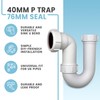CranPlas | P Trap 40MM | Sink Waste Trap |