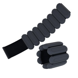 Set of 2 Wrist and Ankle Weights, Adjustable Leg Wrist Ankle Weights for Yoga,Dance,Walking,Jogging,Aerobics,Pilates,Exercise Weight-Bearing Bracelet,Waterproof Wearable Fitness Wristband