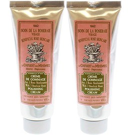 Le Couvent des Minimes Beneficial Rose Skincare Polishing Cream 75ml 2 Pack