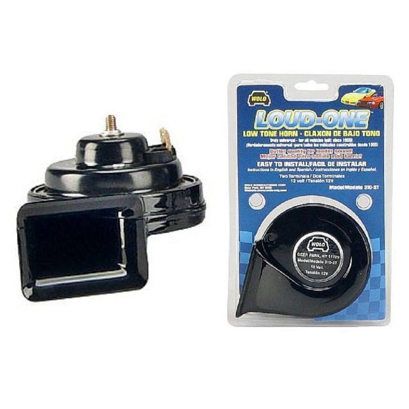 Wolo (310-2T) Loud One Horn - 12 Volt, Low Tone