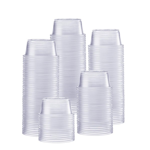 Comfy Package [250 Count - 2 oz. Plastic Disposable Portion Cups (No Lids) Souffle Cups