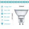 YBEK GU10 Halogen Bulbs 50W 120V MR16 for Track,Recessed,Accent Lighting,Ceiling
