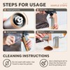 Manual Coffee Grinder Portable Hand Crank Coffee Bean Grinder for
