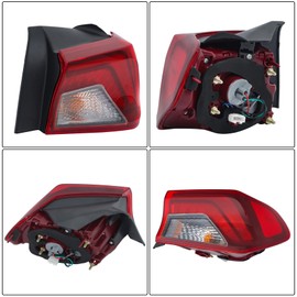 labwork Right Side Outer Tail Light Replacement for KIA K5 EX LX LXS 2021-2024 Rear Tail Lamp Assembly 92402-L3000