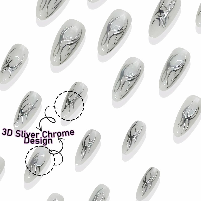 BABALAL Fake Nails BBCRJ3040