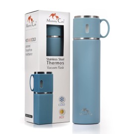 Thermos19.6 fl oz Double Walled Vacuum Flask Insulated BPA Free 316 Stainless Steel