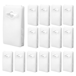 15pcs Solar Cover Reel Attachment Clips, 2.8x1.7 Inch Pool Cover Clips for Reels, Solar Blanket Attachment Clamps Universal Aboveground and Inground Pools Accessories