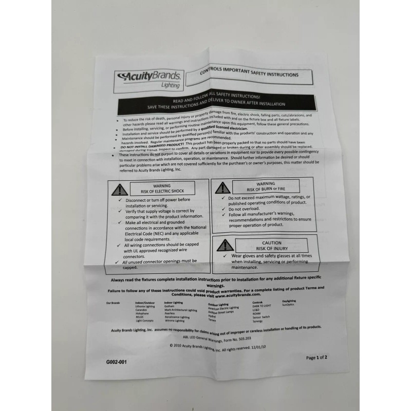 Acuity NEW AcuityControls RPP20 D 24V ER EFP G2 Emergency