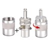 TUOLNK PL-259 Crimp Connector UHF Plug Adapter for RG58 RG400