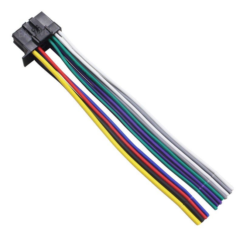 EASWEL Wire Harness for Pioneer DEH-S31BT, DEHS4000BT, DEH-S4000BT (Flat Ribbon,