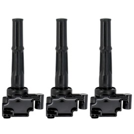POHILA Set of 3 Ignition Coil Pack 3.4 Replacement for Toyota 1996-2002 4Runner, 1995-1998 T100, 1995-2004 Tacoma, 2000-2004 Tundra 3.4L Coils Replace# UF156 C1041 GN10184 9091902212 5C1308 E679