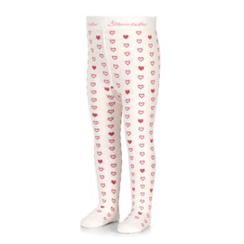 Children's Tights with Full Plush, ecru