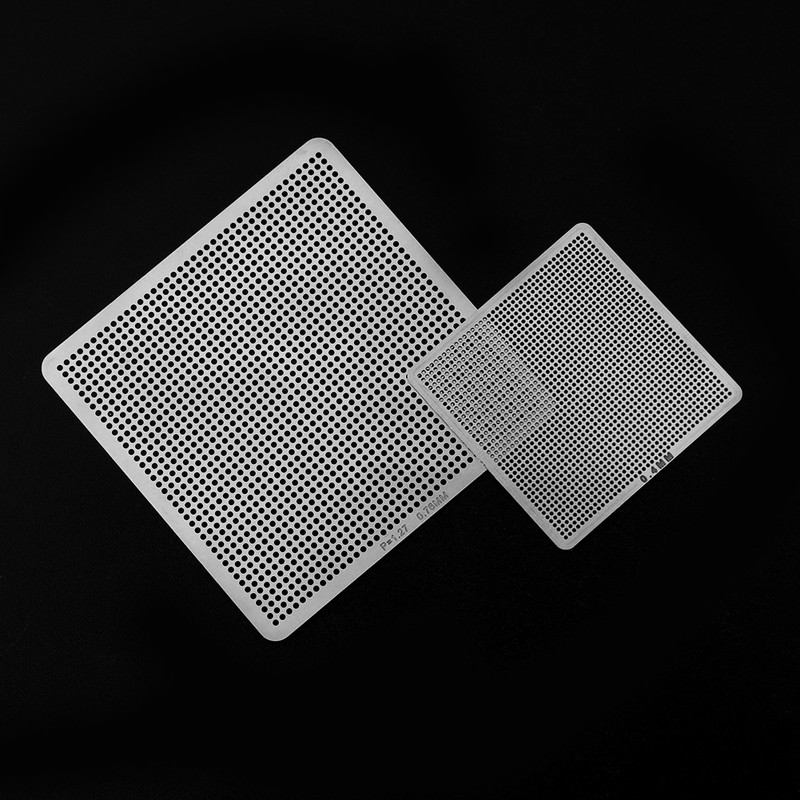 27Pcs Universal Directly Heat BGA Reballing Net Stencils Templates For