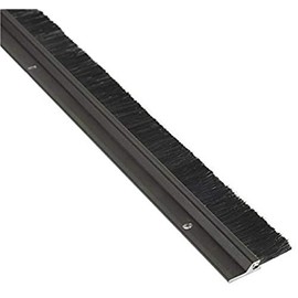 National Guard 601Dkb36 Nylon Brush Dark BRZ, Alum 36"