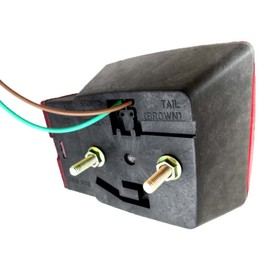 ToolUSA Six Function Trailer Light | Compact 4.5" x 5.5" x 2.5" Design | Seamless Integration with Hook-Ups | Ensure Visibility & Safety On The Road