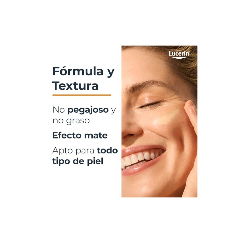 Eucerin Sun Face Hydro-Fluid FPS 50 + Tono Claro 50ml